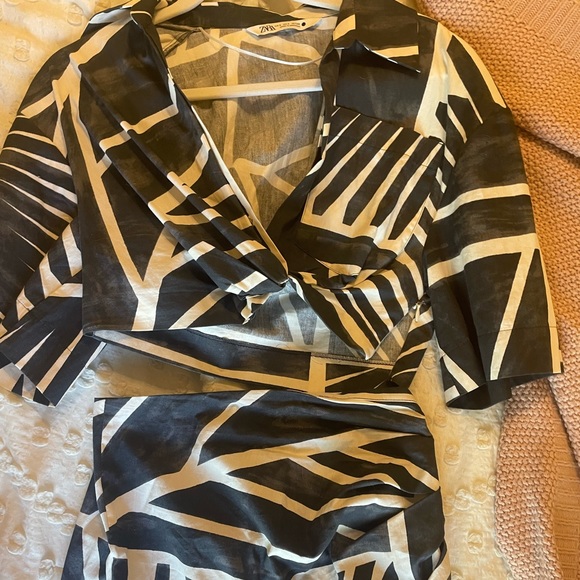 ZARA Matching top/skirt - Picture 1 of 3